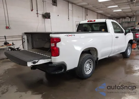 2020 Chevrolet Silverado 1500 4Wd Long Bed Wt from USA, damaged, VIN 3GCNYAEF4LG234904